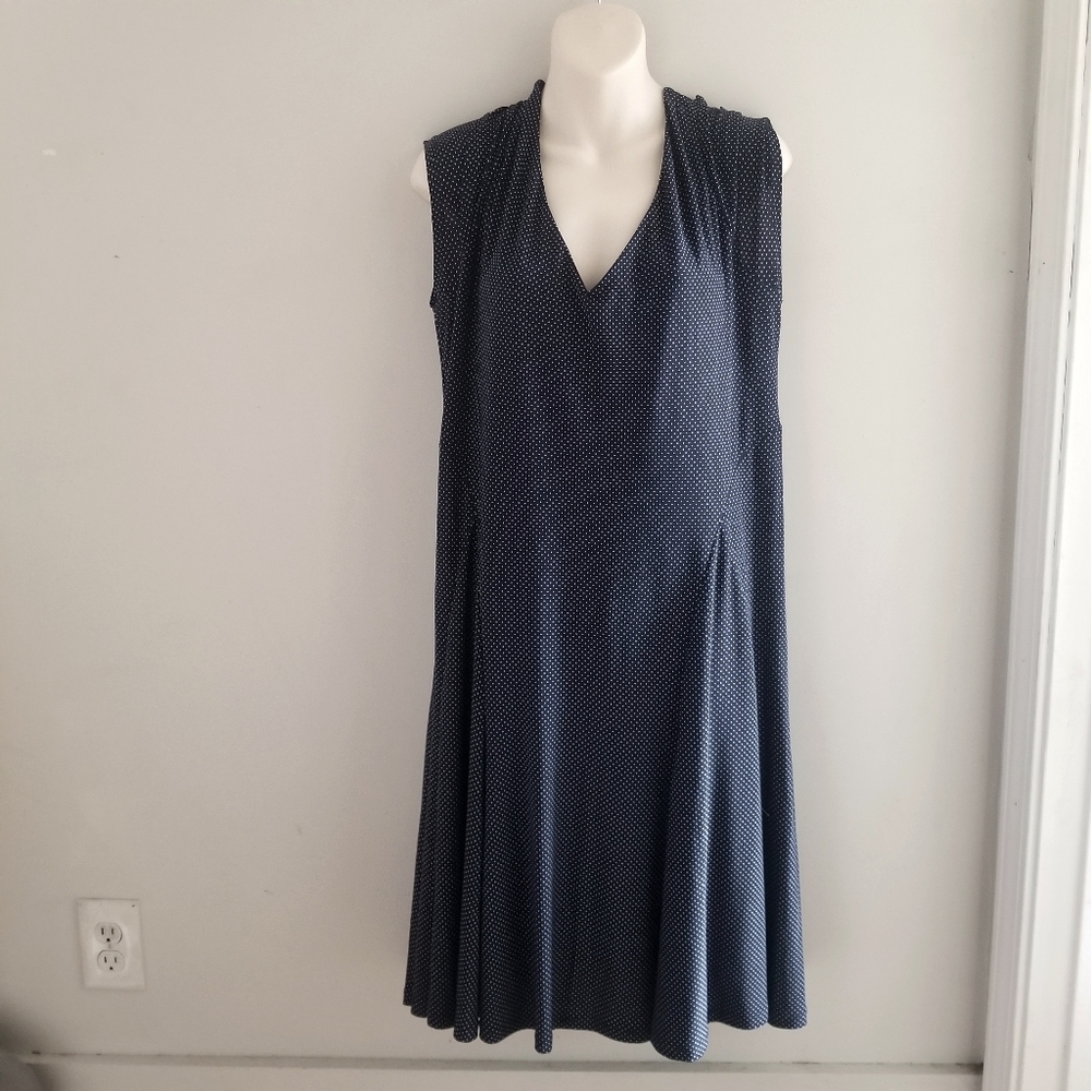 Polka Dot Fit&Flare Dress